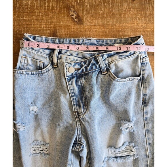 Shein holey denim jeans women's size xs - Picture 6 of 7